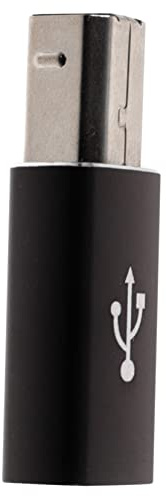 TOGEVAL Typ c Usb b Midi Adapter Aluminiumlegierung Kompakter Audiokonverter Für E-piano Drucker Und Mischpulte Plug Play Korrosionsbeständig