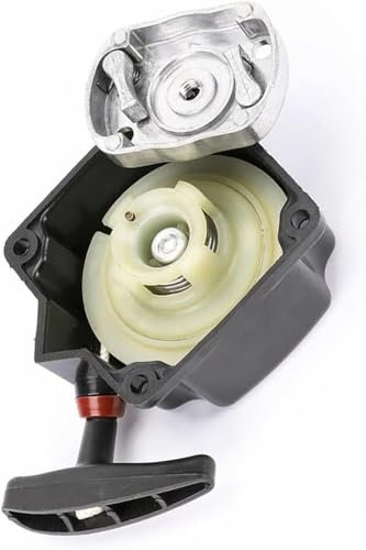 StarRing 1/2 pezzi Avviatore a strappo, avviamento a strappo di ricambio per decespugliatore da 49 cc 52 cc, decespugliatore e tagliabordi, avviamento e pedana, per vari decespugliatori, tagliaerba da