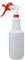 HESHUWEN Pulverizador Agua 1 Unidad de Suministros de jardinería de 500 ml/750 ml/1000 ml, contenedor vacío, Botellas pulverizadoras portátiles, atomizador rellenable Pulverizador(750ML Red)