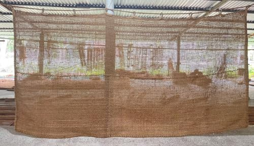 Rideau en Fibre de Coco Naturelle – Écologique et Durable, Idéal pour Aménagement Extérieur, Protection Solaire et Décoration