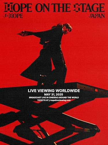 J-Hope Tour Hope On The Stage in Japan Live Viewing - Poster cm 30x40