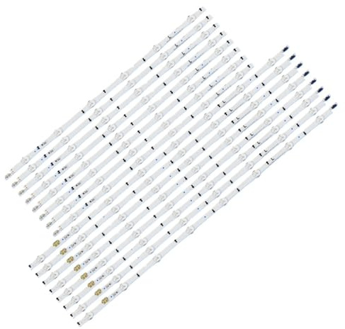 HCGX LED Backlight Strip for 65-inch TVs | 16-Piece Set | 1362mm | 14 LEDs 3V | Compatible with UN65H6300 UN65H6400 & More