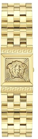 Versace Damen Analog Quarz Armbanduhr Reveal