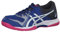 Asics Damen Gel-Rocket 9 Indoor Court Shoe, Blue White, 38 EU