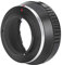 Qiilu Adapterring für Kameraobjektive, Adapter für Adapterringe für Objektive Konverter für Contax/Yashica C/Y-Mount-Objektive für M4/3-Mount-Kameras