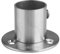 Andux Edelstahl Flansch Socket Flansche Rohr Rod Halterung für Badezimmer Schrank LYGDZ-01 (22mm; 4 Stück)