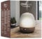 PRANAROM - Diffuseur CERA Linio - Bois et Céramique, Lumière d'ambiance et Diffusion Atmosphérique