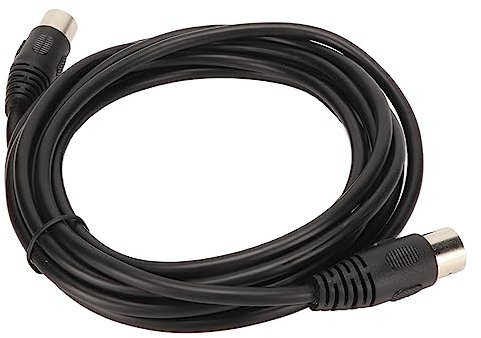 Mrisata Câble Din 7 Broches Câble Din 7 Broches Mâle vers Mâle Câble Adaptateur Grand Din Câble de Connexion Din Câble Din 7 Broches Mâle vers Mâle Plug and Play Rallonge Big Din
