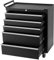 Aptliton 5 Drawer Tool Box, Drawer Tool Storage Cabinet Lockable with Wheels Handle and 2 Keys, Garage Equipment Trolley Home Work Workshop Chest (Black)