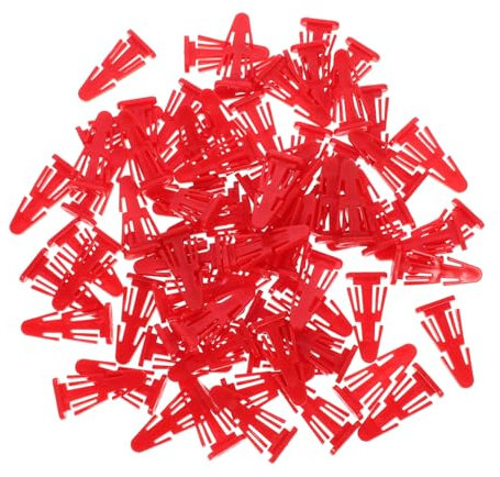 TOPBATHY Garbage Bin Lid Latches 100pcs Plastic Barrel Latch for Small Bin Lid Rustproof