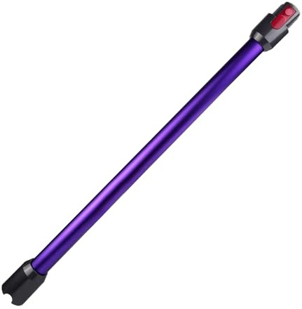 CHALVIOR Tubo de extensión para aspiradora, Tubo de Extensión Rígido para Dyson V7 V8 V10 V11 V15, Fabricado en aleación de aluminio, con conector rápido, 72cm, Accesorios para aspiradoras, Morado