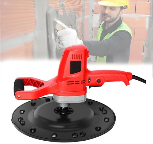 Frattazzatrice Elettrica 1280W Levigatrice Per Muro A Secco E Malta Cementizia Per Malta Cementizia E Intonaco Levigatrice Per La Costruzione Di Superfici Di Muri E Malta