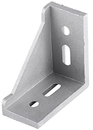 10 Pcs 3060 Aluminum Corner Bracket,58mmx 58mm x 28mm L Shape Right Angle Joint Bracket Fastener Home Hardware