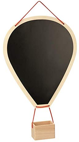 Wandtafel zum Hängen 35x69cm Pappel-Sperrholz Motiv Ballon