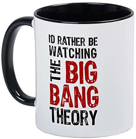 Mug Watching Big Bang Theory 2 - Anneau en céramique - 325 ml - Tasse à café/thé