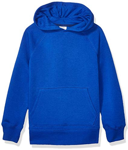 Amazon Essentials Felpe con Cappuccio in Pile Bambini e Ragazzi, Blu, 11-12 Anni