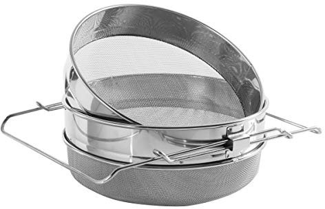 HunterBee - Colino da ape, in acciaio INOX, per miele e detriti