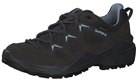LOWA SIRKOS EVO GTX LO WS Graphit/EISBLAU - 5,5 / EU 39