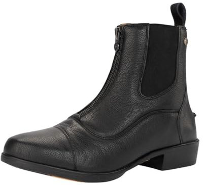 Reit-Stiefelette »ADVANCED II FZ SOFT« mit Reißverschluss vorne | Schlüpf-Schuh mit weichem Leder | Tolle Passform | Komfort-Einleg-Sohle | Jodhpur-Boots | Reiten, Gassi, Freizeit - Schwarz 38
