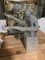 Turner Athleten Sportler H41cm Silber Deko Figur Skulptur