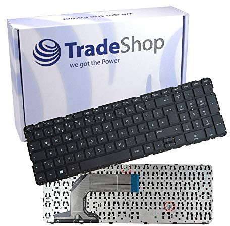 Original Laptop Tastatur QWERTZ für HP Pavilion 15-S 15-s000 15-s000 15t-n100 15t-n10015-d000 15t-n200 15z-n100 15z-n200 / Deutsches Tastaturlayout DE