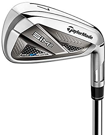 TaylorMade SiM 2 Max Iron Set Mens Left Hand Graphite Regular 5-PW, AW