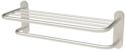 Fixsen Handtuchhalter für Badezimmer, Handtuchhalter, Handtuchhalter, gebürstetes Nickel, Edelstahl und Zinklegierung, Wandhalterung, 1 Stück, für Haus, Toilette und Hotel