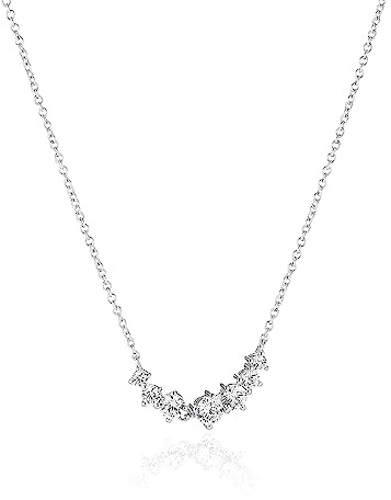Sif Jakobs Jewellery Damen-Kette 925er Silber Zirkonia One Size Silber 32019264