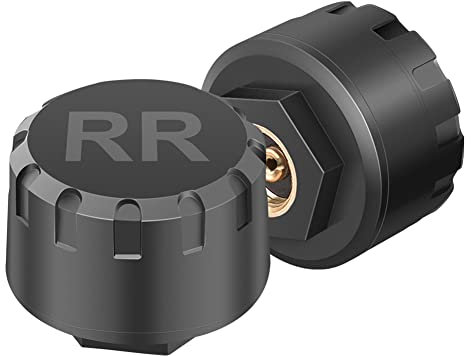 KOBONA 2 unids Bluetooth 5.0 Coche Moto Detección Presión Neumáticos Pantalla Teléfono Móvil TPMS Sistema de Monitoreo de Presión de Neumáticos Accesorios