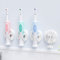 Yoassi Wall Mounted Electric Toothbrush Holders, Easy Installation Strong Self-Adhesive Toothbrush Holder for Bathroom 4 Packs Universal Toothpaste Stand Organizer, Auto Lock by Gravity