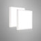 Ouyulong Deckenlampe Led Deckenleuchte 18W 4000K 1620LM Quadrt Deckenlampe Led Deckenleuchte Flach für Wohnzimmer Schlafzimmer Badezimmer Küche Bad Keller Balkon Ultra Dünn Ø 23cm IP44