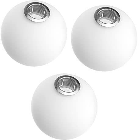 OSALADI 3 Pièces Verre Globe Abat-Jour Rond Abat-Jour Lustre Lumière Abat-Jour Pour Lampe De Table Pendentif Abat-Jour Applique Murale Abat-Jour Table Lumineuse Abat-Jour Abat-Jour