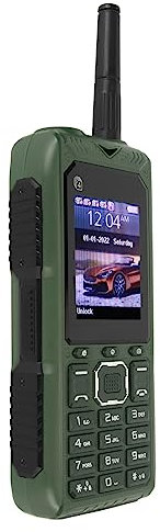 Unlocked Senior Cell Phone 2.2 Inch HD Screen, Cell Phone for Seniors Higher Volume 2400mAh 4 SIM Card Slots, Elderly Mobile Phones with SOS Function (Green)