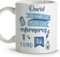 Detalles compañeros de trabajo. Tazas personalizadas con nombre. Tazas originales para regalar. Regalos originales para enfermeras. Taza cerámica 330 ml.