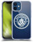 Head Case Designs Offizielle Manchester City Man City FC Obsidian Fliesen Weiss Mono Abzeichen Pixels Softgelhülle Kompatibel Mit Apple iPhone 12 Mini Und Kompatibel Mit Magsafe Zubehör
