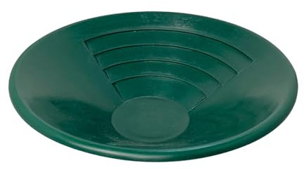 Padella per oro, setaccio per oro con lavaggio manuale, vassoio innovativo in ABS per lavabo per oro per caccia all'oro, vassoio per lavaggio oro resistente alle cadute, strumento di rilevamento della