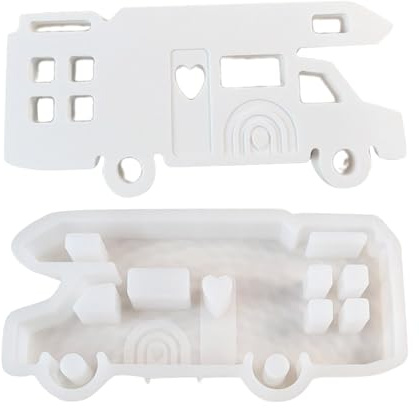 SPONGL Dekorationsformen für Camper, Zubehör für kreative Wohnmobile, Silikonform für Wand oder Tisch