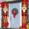 Nutcracker Christmas Decorations Outdoor, Nutcracker Soldier Front Porch Decor Banner, Xmas Door Sign Wall Decor, Thick Fabric Material with Vibrant Colors, Ready to Hang Up