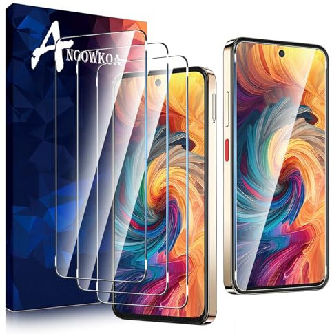 Anoowkoa Verre Trempé ZTE Blade V70 Vita/ZTE Blade V70 Film Protection Écran Ultra Résistant aux Rayures Protecteur de Téléphone Portable pour Écran Complet, 3 Pièces