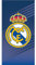 Asciugamano Real Madrid – Asciugamano ufficiale con design esclusivo, scudo e colori del club, ideale per spiaggia, piscina, bagno o sport, accessorio pratico per gli appassionati di calcio