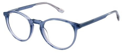 Botaniq Brille mit Sehstärke für Herren optional mit Sonnenbrillentönung oder Blaulichtfilter, Rund, gefertigt aus Acetat (inklusive Brillenetui)