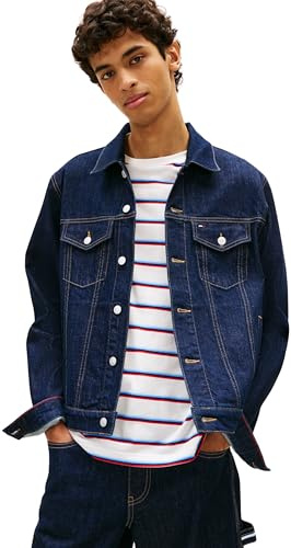 Tommy Jeans Herren Ryan Rglr Trckr Jckt Ext Di4156 Dm0dm22984 Trucker-Jacke (1er Pack)