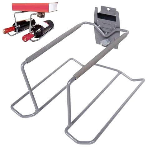 Generisch Badminton Racket Display Rack – Wall Mounted Metal Racquet Holder | Non-Slip Tennis Racket Organizer For Home Or Gym – Holds 4 Rackets And 6 Balls