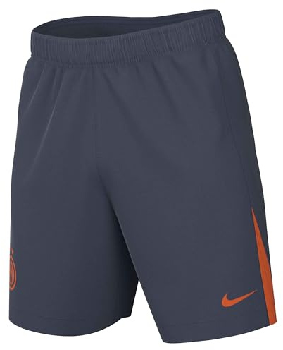 Inter Mailand 2025/26 Stadium Third Total 90 Replika-Fußballshorts Mit Nike Dri-Fit-Technologie Für Herren, Thunder Blue/Safety Orange/Safety Orange, HM3223-437, S