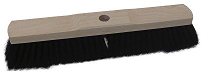 Saalbesen mit Mischhaar-Borsten und Holzkörper | mit Stielloch | 40 cm | ohne Stiel