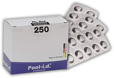 WATER-I.D. PH-Test - Phenol Red 250 Tabletten