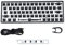 Skyloong 64 GK64 GK64x RGB Hot Swap Programmable Wired Case PCB Plate Cherry MX Keyboard DIY kit Replacable Space