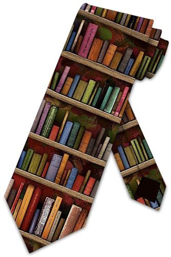 Three Rooker Herren Bücherregal Krawatte