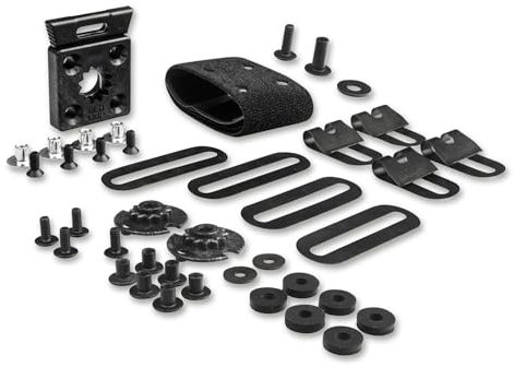 Ulticlip Set Schnellbefestigungssystem Verbundwerkstoff/Edelstahl Schwarz, Gesamtlänge: 14 cm, 09UT013