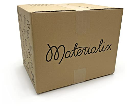 Premium Sojawachs von Materialix - 15kg Natürliches Öko-Soja-Wachs-Flocken - Kerzenwachs zum Gießen - Sojawachs Kerzen - Wachs Granulat - Soy Candle Wax